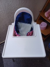 Kinderhochstuhl Modell Antilop v. IKEA mit Sitzverkleinerung und Tablett