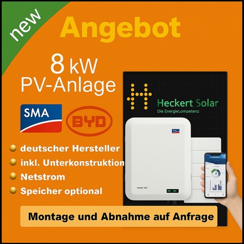 8kw photovoltaikanlage mit - 8kw,