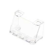 1x Lego Windschutzscheibe 2x4x2 transparent weiß Fenster Cockpit 4176943 4284