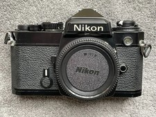 Nikon FE schwarz analoge