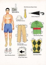 Zeichnungen  - BBC World Service - Making sense of it all - Karte gel. 2000