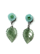Ohrringe Ohrstecker Amazonit