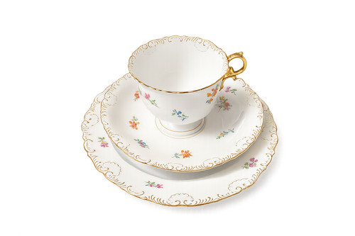 Meissen gedeck streublumen - gedeck,