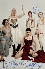 The Last Dinner Party 5x signiert Foto Orig. Unterschrift Autogramm signed (39)