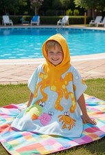 CRIVIT Badeponcho Badetuch