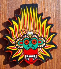Kühlschrankmagnet Holz Maske