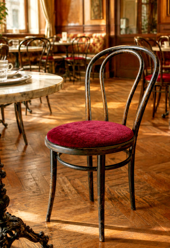 Thonet bugholz cafe stuhl - thonet,