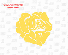 Rose flower sticker floral