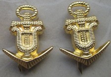 Musikdienst Verwendungsabzeichen  für Schulterklappen Bundesmarine Bw