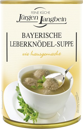 Bayerische leberknödel suppe - bayerische,