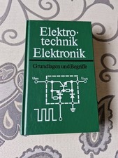 Elektrotechnik Grundlagen Und Begriffe Buch Sehr Guter Zustand 