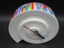 Rosenthal Studio Line Tischuhr Designeruhr Ambrogio Pozzi Porzellan Germany