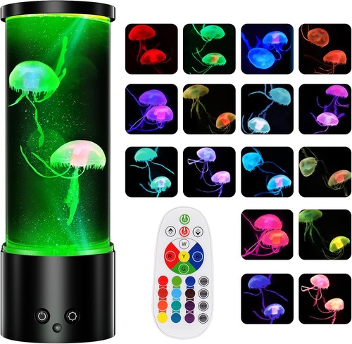 Led quallen lava lampe - led,