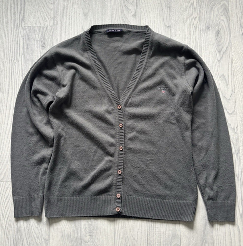 Gant herren strickjacke grau - gant,