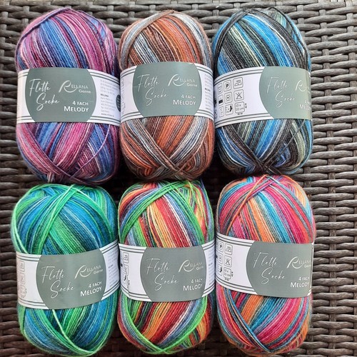 Sockenwollpaket rellana - sockenwollpaket, "rellana