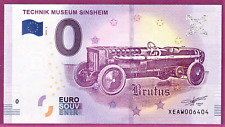 0 Euro XEAW 02 2018 TECHNIK MUSEUM SINSHEIM - BRUTUS