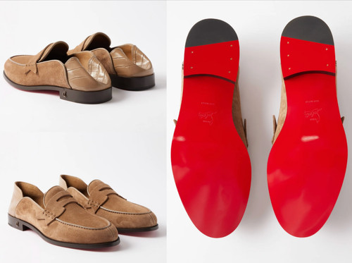 Christian louboutin suede - christian,