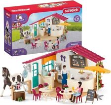 Schleich 42592 Horse Club Reiter-Cafe Kinderspielzeug Spielset - Neu