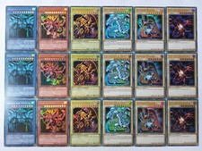 Götterkarten Obelisk Slifer Ra Blauäugiger W. Drache Magier 18 Karten deutsch