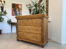 Originale Gründerzeit Kommode Antik 3 Laden aus Fichtenholz Weichholz G2281