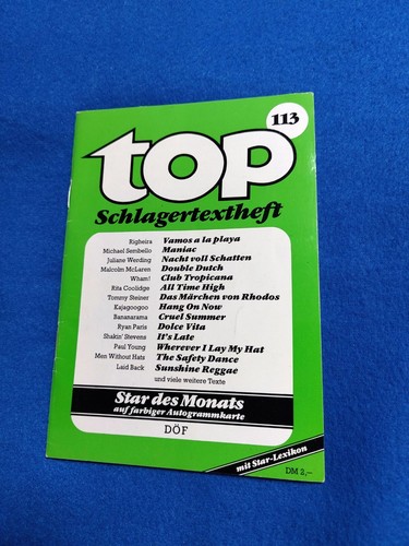 Top schlagertextheft 113 - nr.,