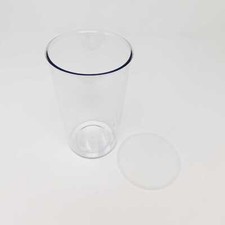 Braun mixbecher inkl deckel - braun, inkl.