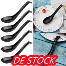 5 Suppe~Ramen Löffel Asiatisch Chinesisch Japanisch Langer Griff Haken Geschirr