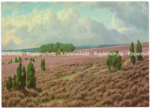 Postkarte ak blühende - -,
