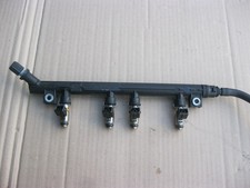 4x Einspritzventil Einspritzdüse Verteilerrohr Ford KA RU8 1,2  Fiat 500 Panda