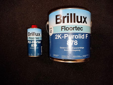 Bodenfarbe Brillux F 878 RAL 7042 mit PU-Härter 879