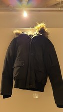 Schwarze Snowmass Winterjacke