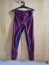 Reithose Winter ☆ Gr. 152 ☆ Kinder ☆  ☆ Bordeaux ☆ verstellbarer Innenbund  