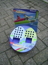 vintage altes Pelikan Display (2) Werbung Händler PELIKANO Füller antik