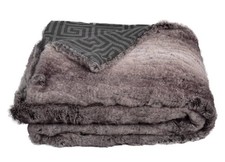 LUXUS NERZ Kunstfelldecke