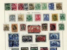 Lot Deutsches Reich aus einer Sammlungsauflösung - 1902-1905