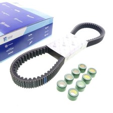 Keilriemen + Variomatikgewichte 8x Original für Piaggio MP3 400 Aprilia Scarabeo