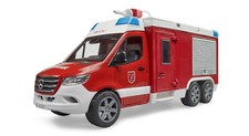 Bruder 02680 Mercedes Sprinter Feuerwehr Rüstwagen mit Monitor 6x6 Neuheit 2023