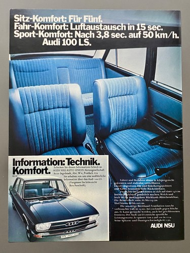 Audi nsu 100 - audi, komfort