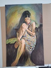 Ölgemälde - Mädchen, Akt