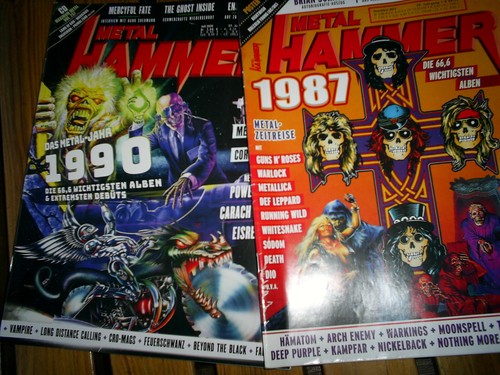 Metal hammer hefte mit - x,