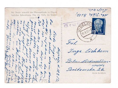 Landpoststempel grubo bei - landpoststempel,