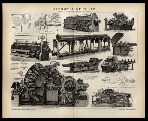 Original holzstich 1882 - original,