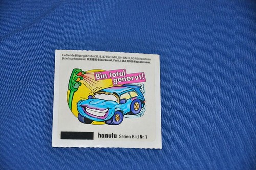 Sammelbild auto hanuta - sammelbild,
