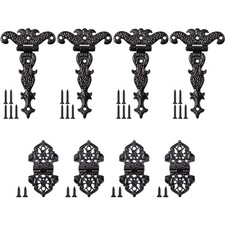 8 Stück Retro T Scharniere