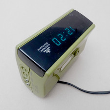 Meister Anker Electronic Digital Uhr Wecker Tischuhr 70er Jahre