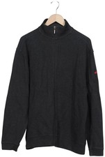 SIGNUM Strickjacke Herren Cardigan Jacke Gr. XL Schwarz #t96exk0