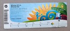 Sammler Used Ticket 2014 Fifa