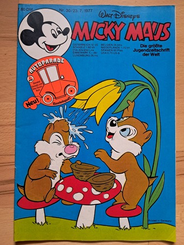 Micky maus vom 7 1977 - nr.30, 23.7.1977