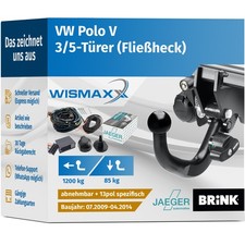 ANHÄNGERKUPPLUNG für VW Polo