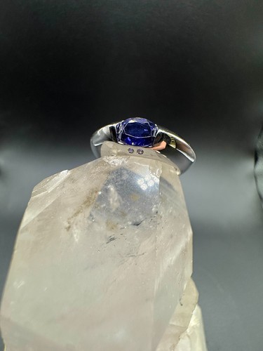 Massiver weißgoldring 14karat - massiver,